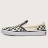 Big Kids Classic Slip-On Checkerboard Sko Big Kids Classic Slip-On Checkerboard Sko