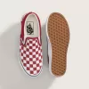 Big Kids Classic Slip-On Checkerboard Sko Big Kids Classic Slip-On Checkerboard Sko