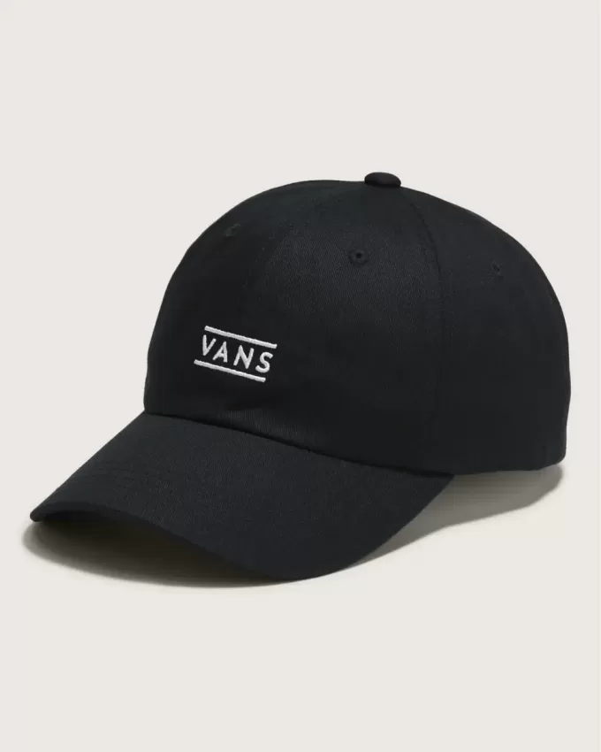 Half Box Curved Bill Jockey Hat