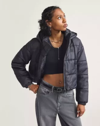 Hillgate Cropped Puffer-jakke Hillgate Cropped Puffer-jakke
