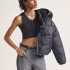 Hillgate Cropped Puffer-jakke Hillgate Cropped Puffer-jakke