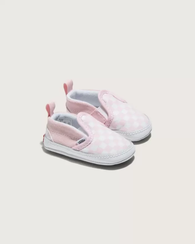 Infant Slip-On V krybbe skakternet sko Infant Slip-On V krybbe skakternet sko