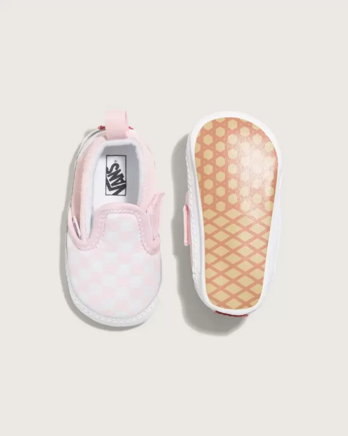 Infant Slip-On V krybbe skakternet sko Infant Slip-On V krybbe skakternet sko