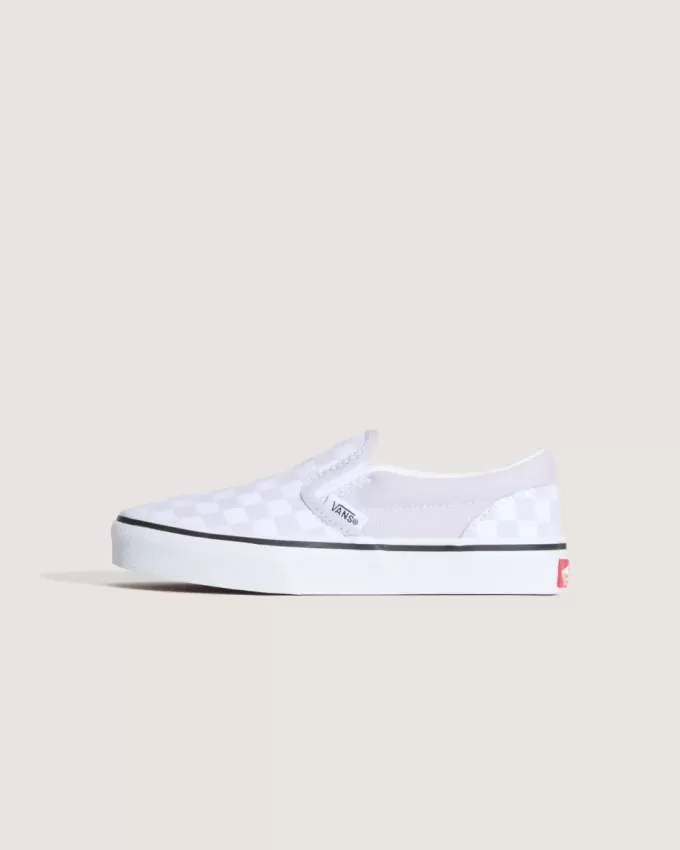 Little Kids Classic Slip-On Checkerboard Sko Little Kids Classic Slip-On Checkerboard Sko