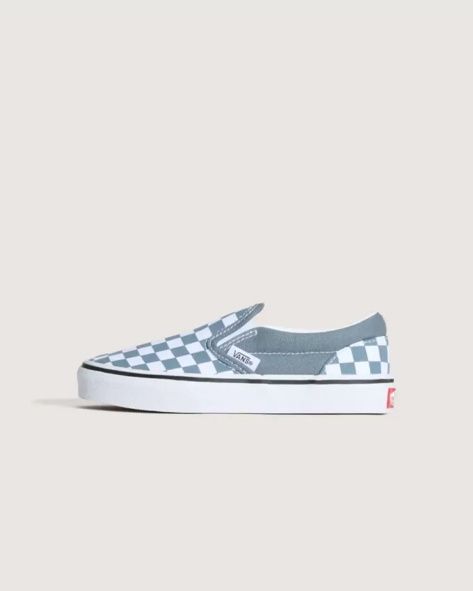 Little Kids Classic Slip-On Checkerboard Sko Little Kids Classic Slip-On Checkerboard Sko