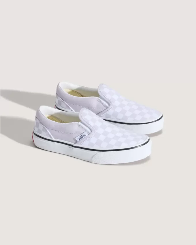 Little Kids Classic Slip-On Checkerboard Sko Little Kids Classic Slip-On Checkerboard Sko