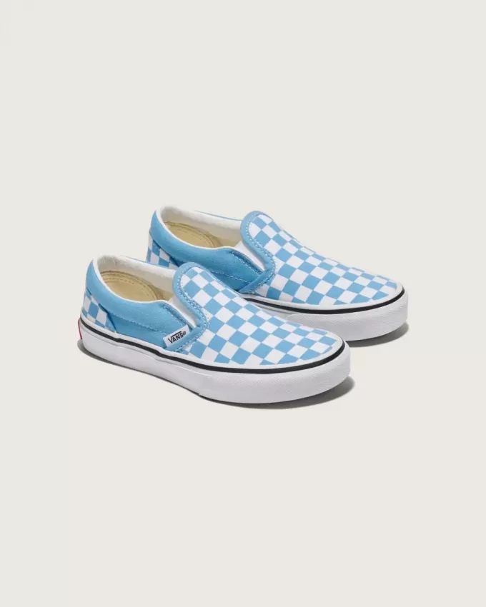 Little Kids Classic Slip-On Checkerboard Sko Little Kids Classic Slip-On Checkerboard Sko