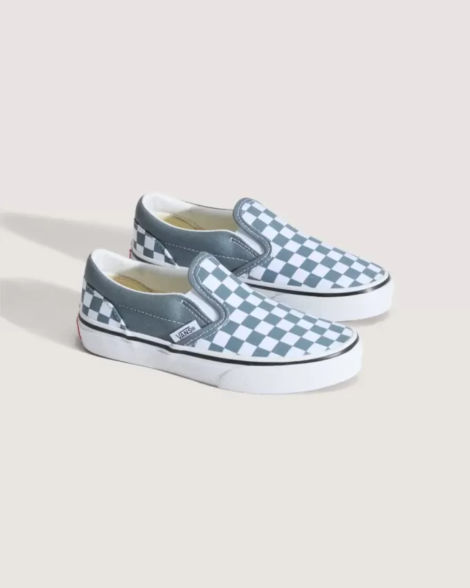 Little Kids Classic Slip-On Checkerboard Sko Little Kids Classic Slip-On Checkerboard Sko