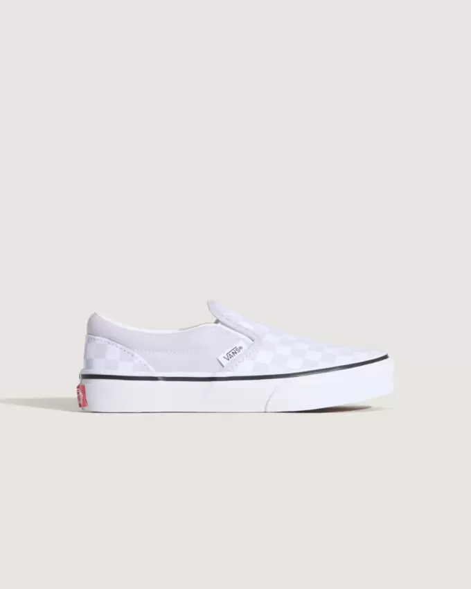Little Kids Classic Slip-On Checkerboard Sko Little Kids Classic Slip-On Checkerboard Sko