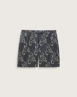 Primære solide elastiske 17” boardshorts Primære solide elastiske 17” boardshorts