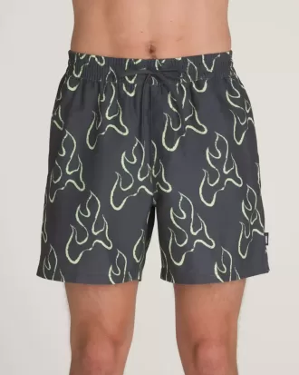 Primære solide elastiske 17” boardshorts Primære solide elastiske 17” boardshorts