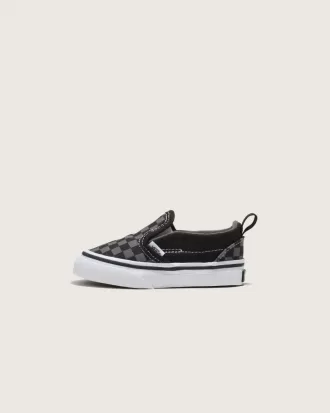 Toddler Classic Slip-On V Checkerboard Sko Toddler Classic Slip-On V Checkerboard Sko