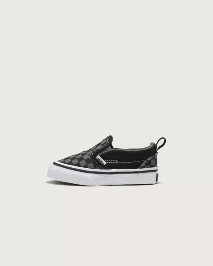 Toddler Classic Slip-On V Checkerboard Sko Toddler Classic Slip-On V Checkerboard Sko