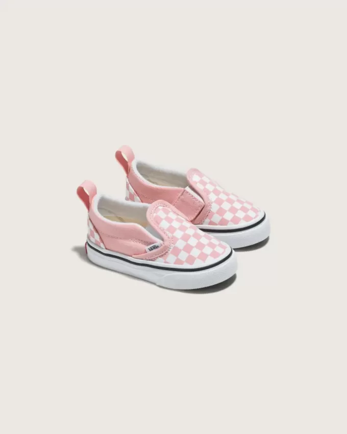 Toddler Classic Slip-On V Checkerboard Sko Toddler Classic Slip-On V Checkerboard Sko