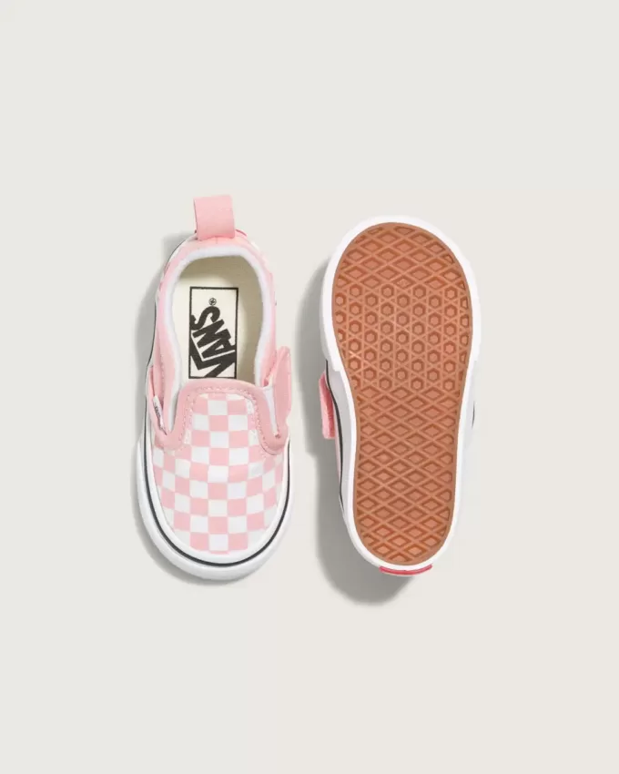 Toddler Classic Slip-On V Checkerboard Sko Toddler Classic Slip-On V Checkerboard Sko
