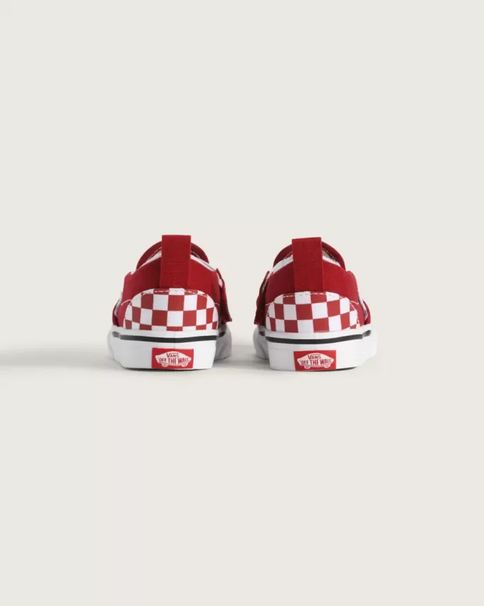 Toddler Classic Slip-On V Checkerboard Sko Toddler Classic Slip-On V Checkerboard Sko