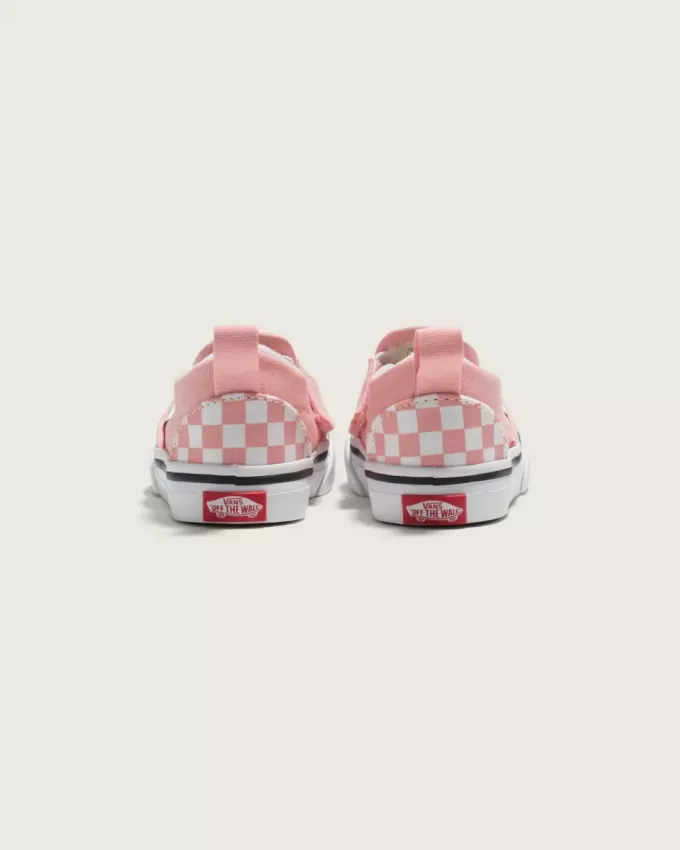 Toddler Classic Slip-On V Checkerboard Sko Toddler Classic Slip-On V Checkerboard Sko