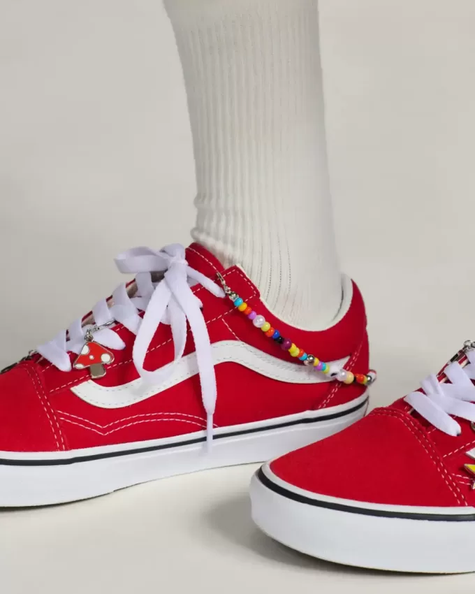 Vans Beaded Board Shoe Charm Sæt Vans Beaded Board Shoe Charm Sæt